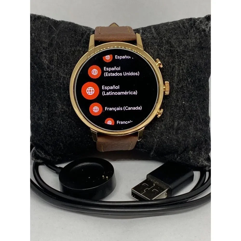 Fossil Gen 4 Authentic Digital Dial Smart Watch Custom Band FTW6018 LT278
